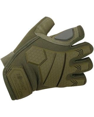 Alpha Fingerless Tactical Gloves Coyote
