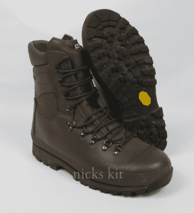 Army Issue Brown Altberg Boots