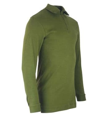 British Army Style Norwegian Thermal Top Green