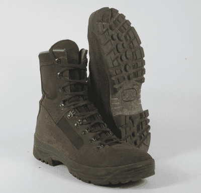 British Issue Meindl Desert Boots Brown