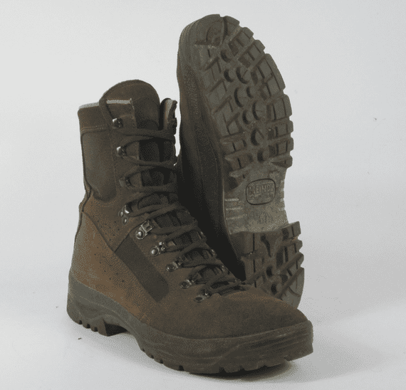 British Issue Meindl Desert Boots Brown