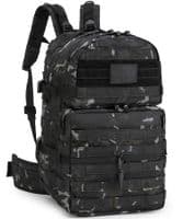 British Terrain Pattern Black 40 Litre Assault Pack