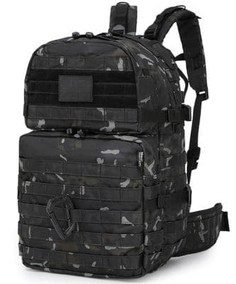 British Terrain Pattern Black 40 Litre Assault Pack