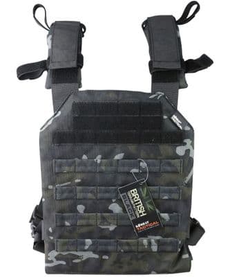 British Terrain Pattern Black Spartan Plate Carrier