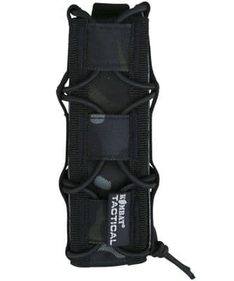 British Terrain Pattern Black Spec Ops Extended Pistol Mag  Pouch