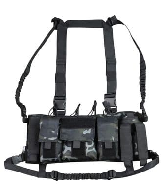 British Terrain Pattern Black Trojan Chest Rig