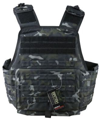 British Terrain Pattern Black Viking Molle Battle Belt Platform