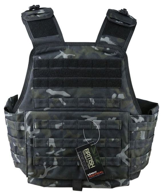 British Terrain Pattern Black Viking Molle Battle Belt Platform