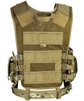 British Terrain Pattern Cross Draw Tactical Vest