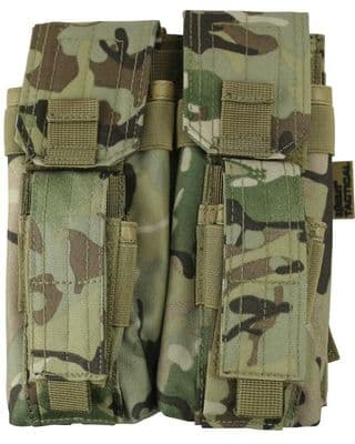 British Terrain Pattern Double Mag Pouch With Pistol Mag Pouch