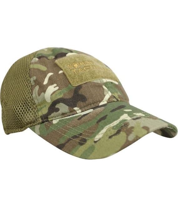 British Terrain Pattern Mesh Operators Cap