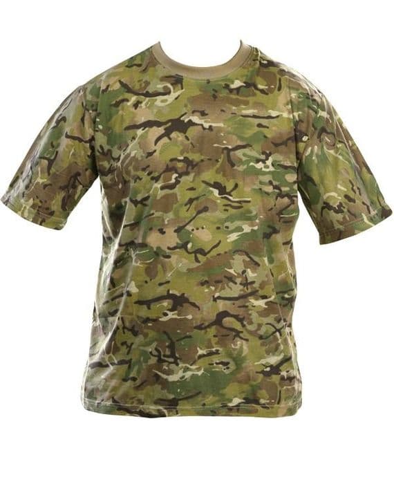 British Terrain Pattern T Shirt