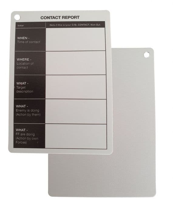 Contact Report Battle Slate Cord