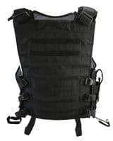 Cross Draw Tac Vest - Black