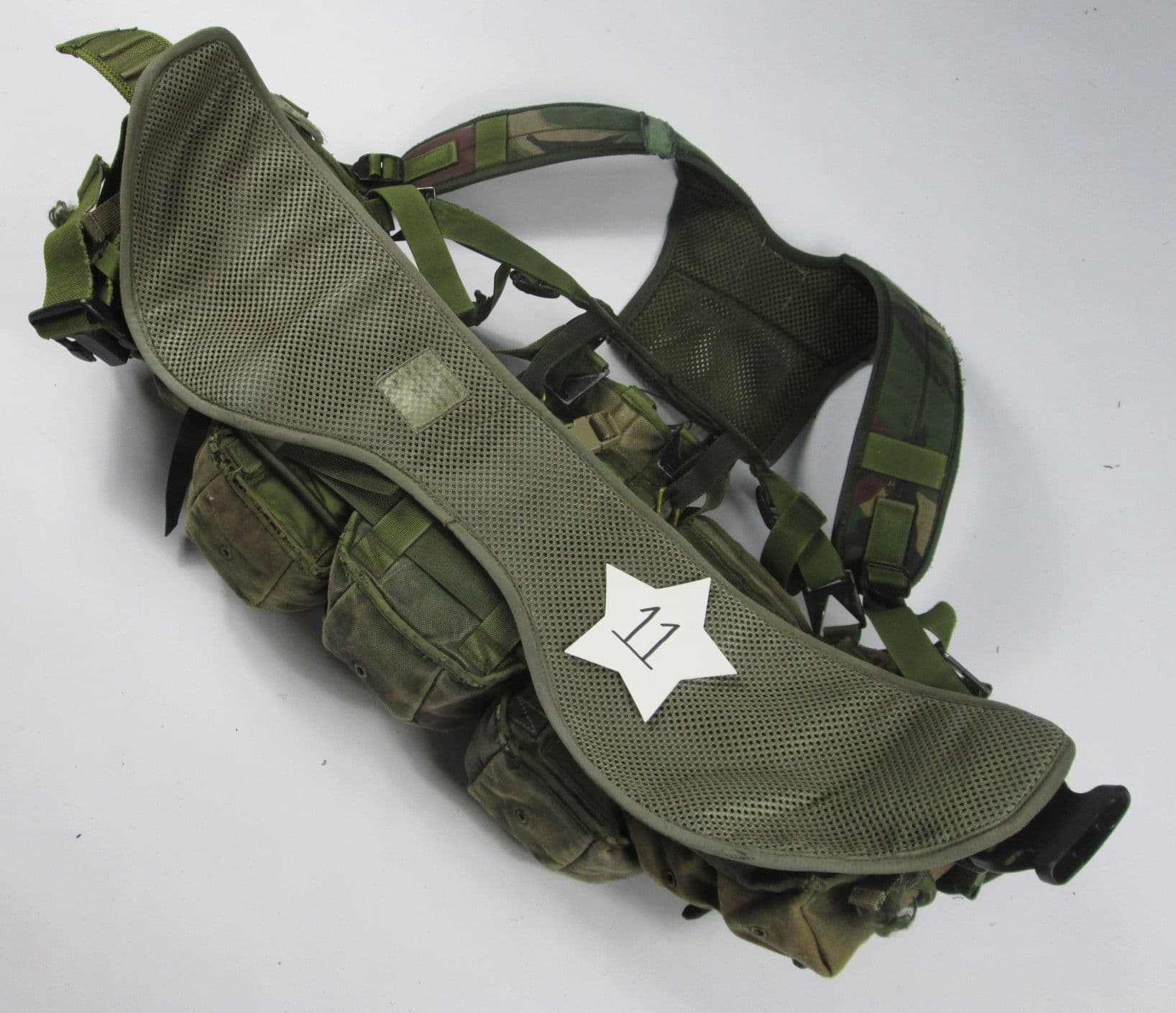 British Army Webbing DPM IRR PLCE Pouch Yoke Haversack Utility - Foto 13