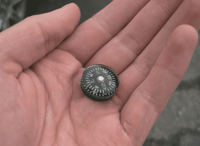 Explorer Button Compass