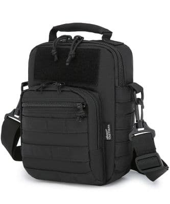 Hex-Tac Explorer Shoulder Bag - Black