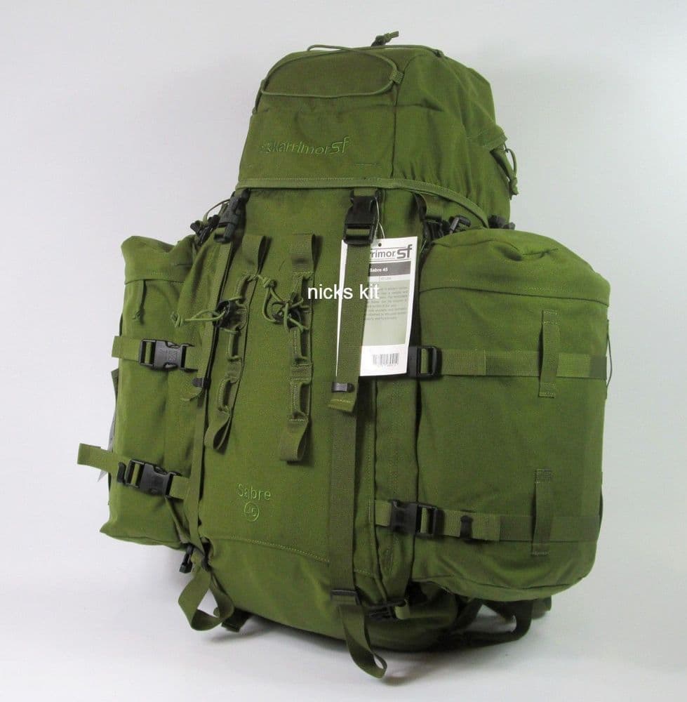 Karrimor SF Sabre 45 and Side Pockets Green - Main Image