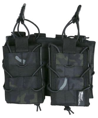 Kombat Delta Fast Mag Double British Terrain Pattern Black
