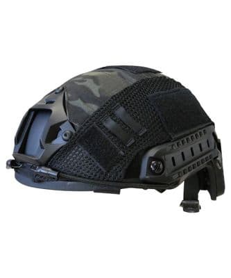 Kombat Fast Helmet Cover Multi Terrain Black