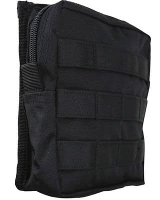 Kombat Medium Molle Utility Pouch - Black