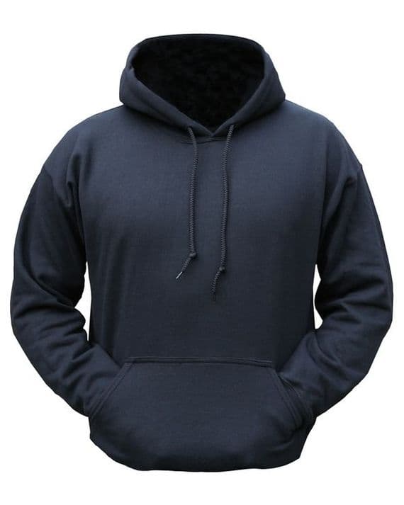 Kombat Plain Hoodie Black