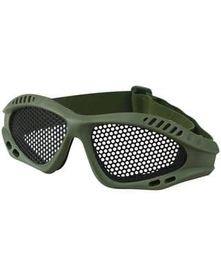 Kombat Tactical Mesh Glasses Olive Green