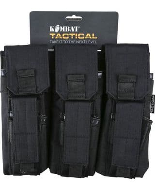 Kombat Triple Mag Pouch With Pistol Mags