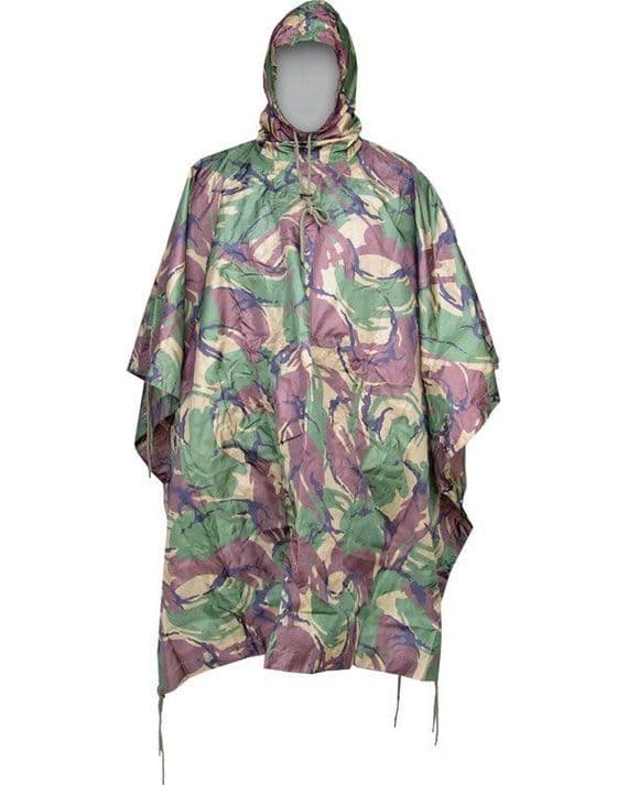 Kombat US Style Poncho  DPM
