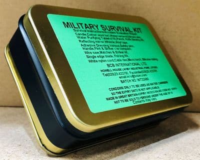 Military Survival Tin