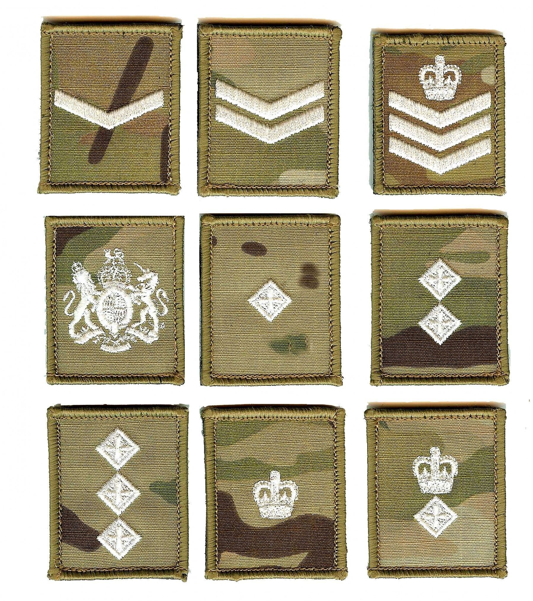 Mps Tsg Ranks MTP Rank Patch - Ivory Thread