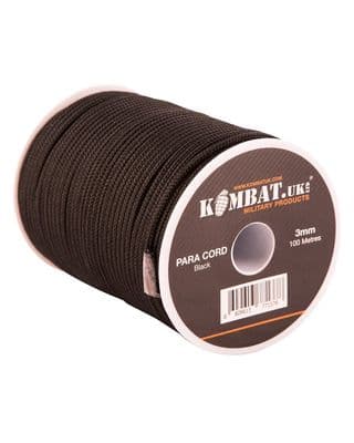 Para Cord Reel - 100m Black
