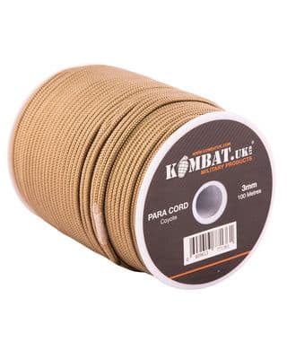 Para Cord Reel 100m Coyote Tan