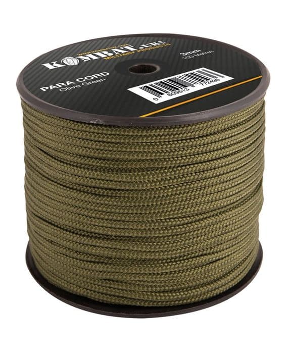 Para Cord Reel 100m Olive Green