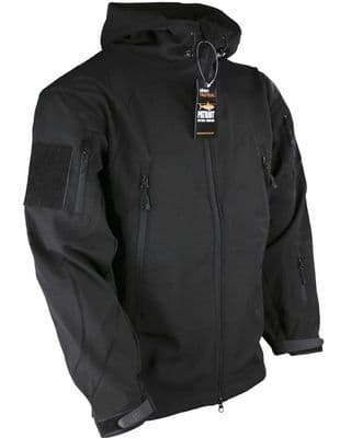 Patriot Tactical Soft Shell Jacket - Black