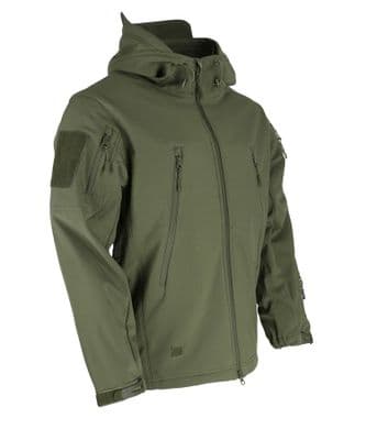 Patriot Tactical Soft Shell Jacket Olive Green