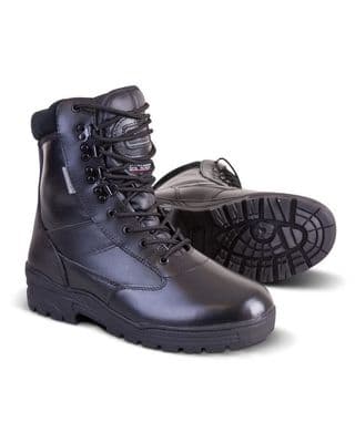 Patrol Boots Black All Leather