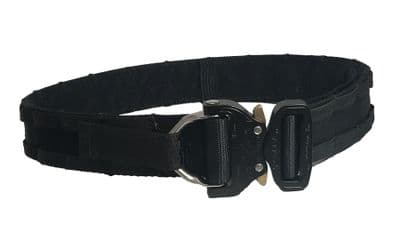 Police Issue Black Cobra D-Ring MOLLE O'C Shooters Belt