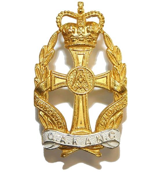 Queen Alexandra's Royal Army Nursing Corps issue Cap Badge