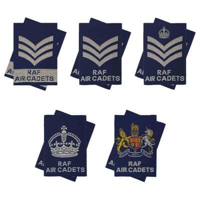 RAFAC NCO / SNCO / WO RANK SLIDE KINGS CROWN