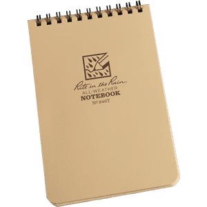 Rite In The Rain Tactical Note Pad - Tan 4