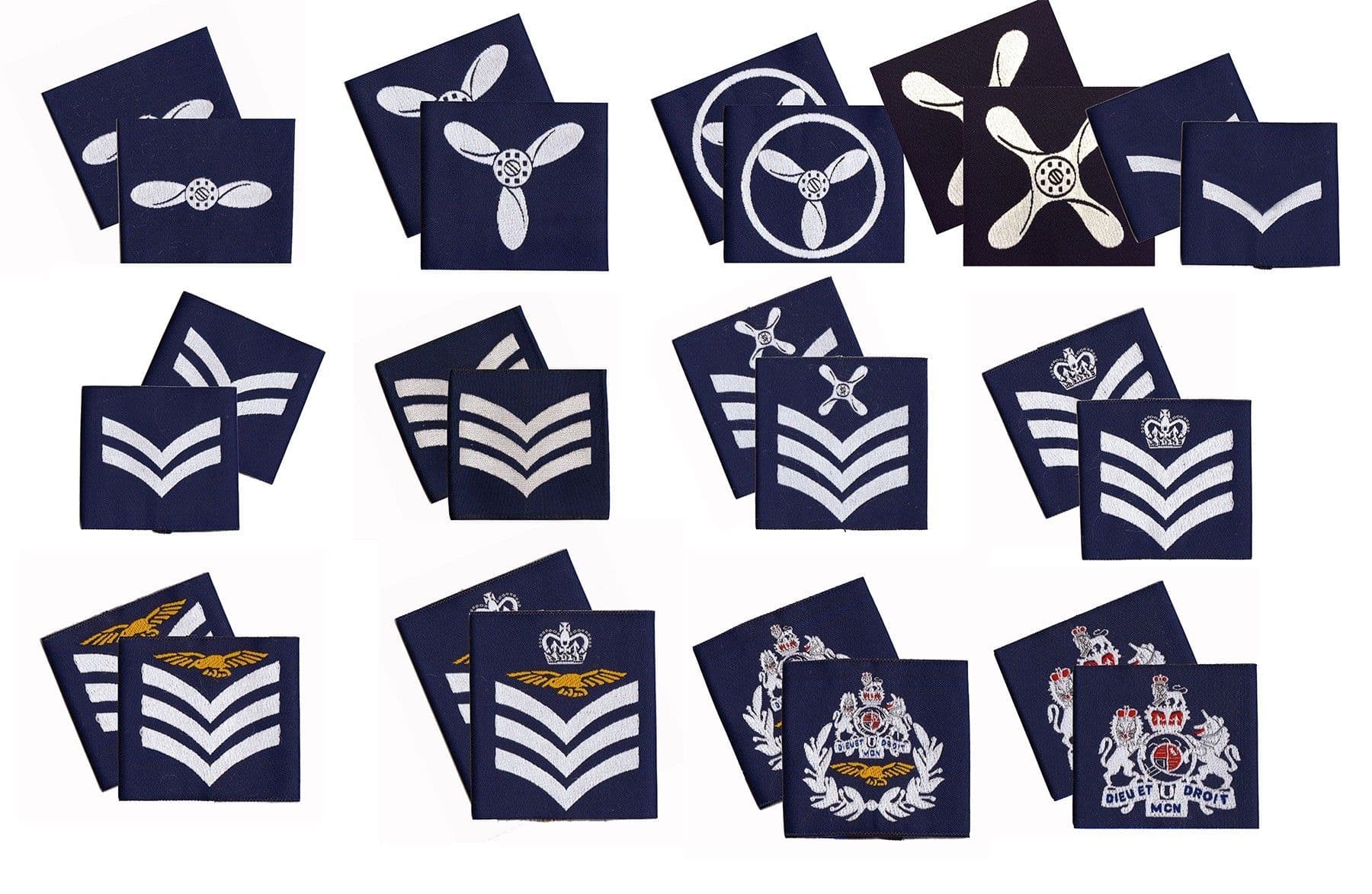 Rcfr Ranks Royal Air Force Rank Slides