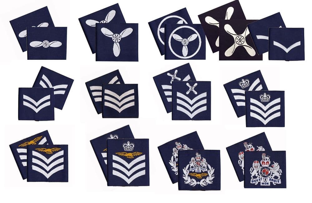 Royal Air Force Rank Slides