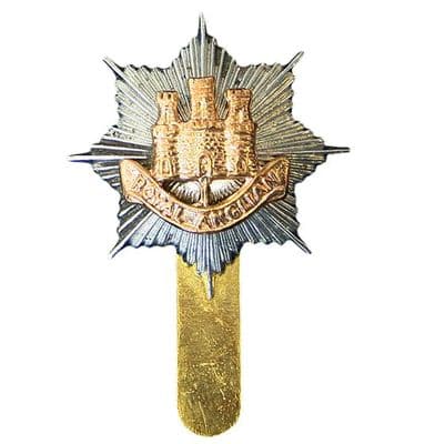 Royal Anglian Regiment OR's issue Cap / Beret Badge