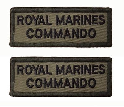 Royal Marines Rectangular Flash OG