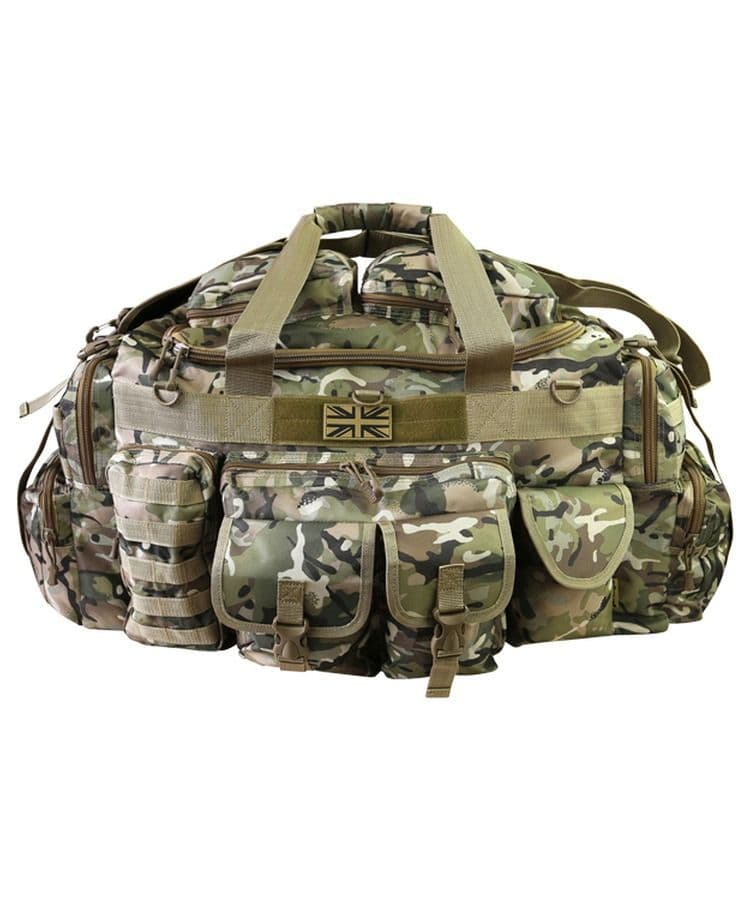 Rangement Voyage Sport Sac Saxon Holdall 50L Noir Kombat Tactical - Sac