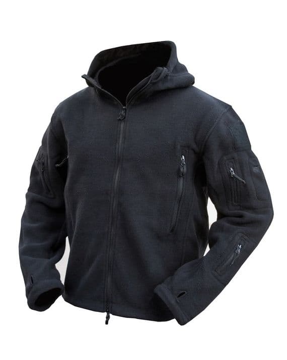 Tactical Recon Hoodie - Black