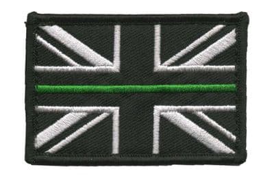 Union Jack Patch - Thin Green Line Ambulance