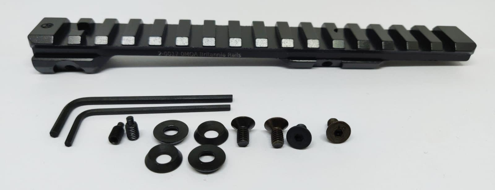 Britannia Rails Ruger M77 Short Action Picatinny Base Adapter 20017