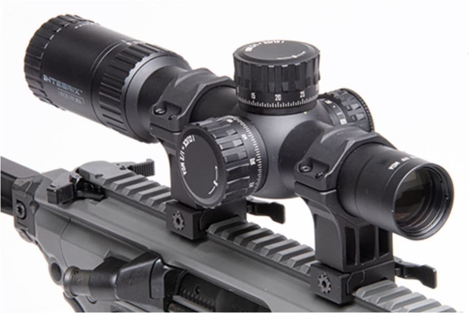 Leapers UTG AccuSync 34mm QR 2x Extra High Picatinny Scope Mount Rings